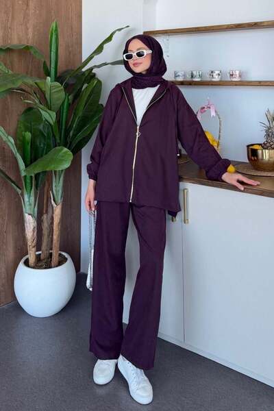 Şulemoda Giyim Σετ Tensel Frm Δαμασκηνί