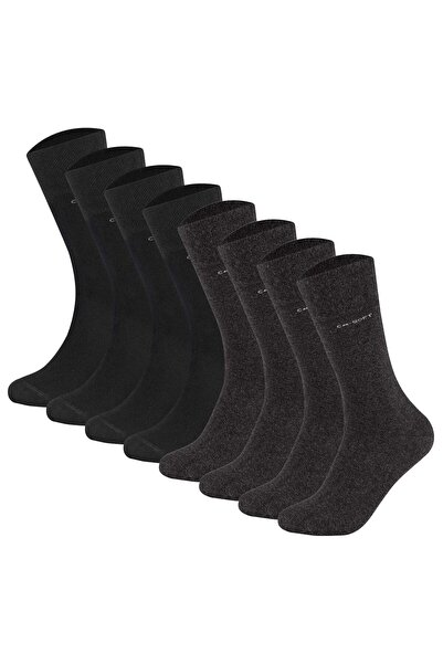 camano Unisex Socken - Soft Socks, einfarbig, 8er Pack