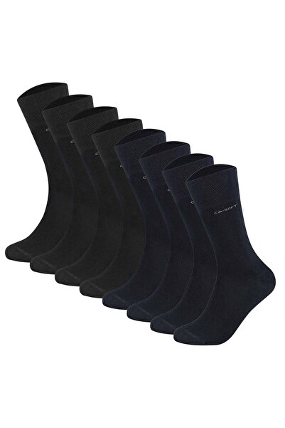 camano Unisex Socken - Soft Socks, einfarbig, 8er Pack