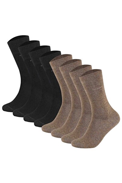 camano Unisex Socken - Soft Socks, einfarbig, 8er Pack