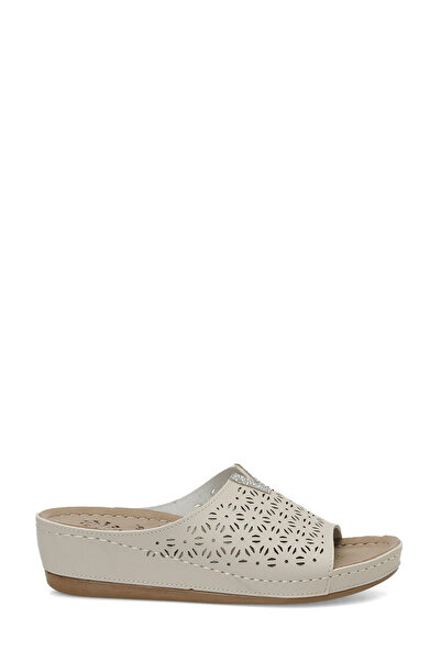 Polaris 167241.Z6FX Μπεζ γυναικείες παντόφλες