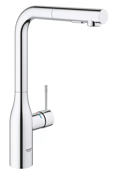 Grohe Essence 30504000 βρύση κουζίνας, ψηλή, τύπου L, με ντους, μονομοχλική, ...