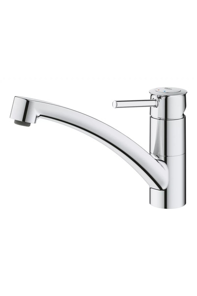 Grohe BauClassic 30575000 βρύση κουζίνας, χαμηλή, τύπου L, μονομοχλική, χρωμέ