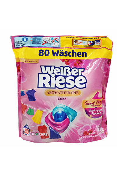 Weisser Riese WEISSER REISE DETERGENT CAPSULE 80BUC COLOR