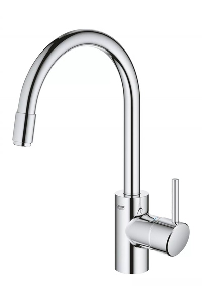 Grohe Concetto 31212003 βρύση κουζίνας, ψηλή, τύπου C, με αποσπώμενο ντους, μ...