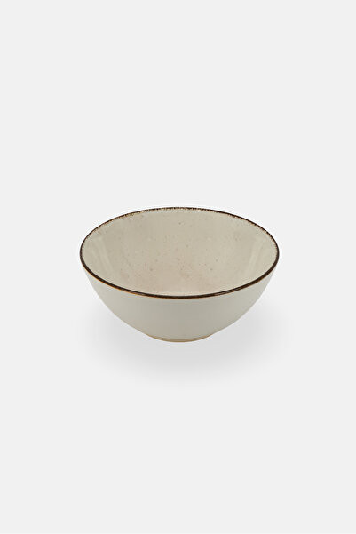 Muy Mucho Stoneware Bowl, White