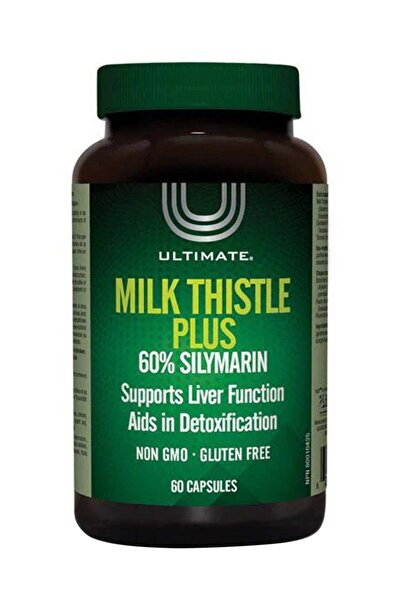 ULTIMATE كبسولات شوك الحليب بلس 60% سيليمارين 60 حبة