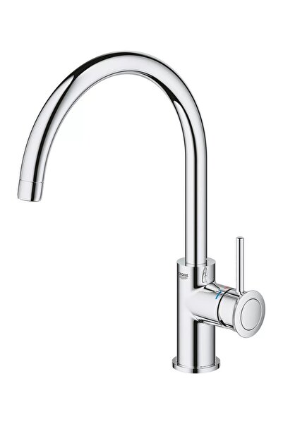 Grohe BauClassic 30577000 βρύση κουζίνας, ψηλή, τύπου C, μονομοχλική, χρωμέ
