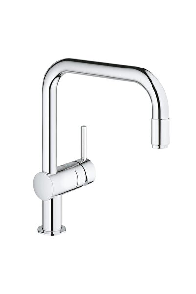 Grohe Minta 32067000 βρύση κουζίνας, μονομοχλική, με αποσπώμενο ντους, ψηλή κ...