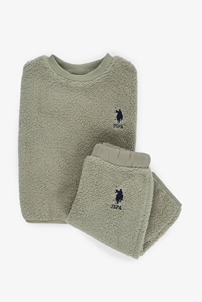 U.S. Polo Assn. Erkek Bebek Haki Pijama Takımı 50318285-VR027