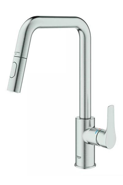 Grohe Eurosmart 30619DC0 βρύση κουζίνας, ψηλή, τύπου U, με λειτουργία ντους, ...