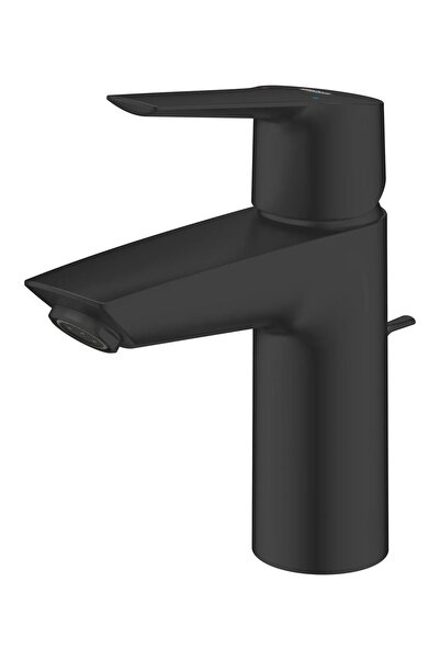 Grohe Μπαταρία νιπτήρα 242092432, μέγεθος S, 165 χιλ., βαλβίδα, Μαύρο ματ