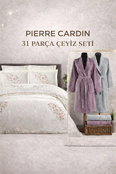 Pierre Cardin 31 PARÇA ÇEYİZ SETİ