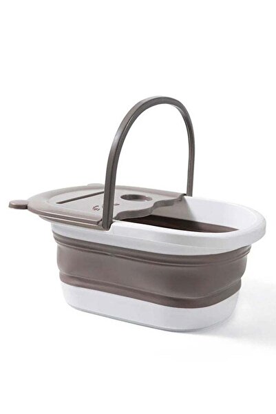 WINEENEE Portable Collapsible Foot Soak Tub with Massage Points - Durable PP ...