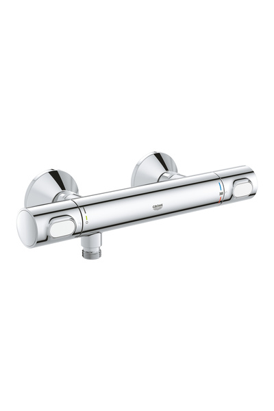 Grohe Grohterm 34793000 μπαταρία ντους, επιτοίχια, θερμοστατική, με προστασία...