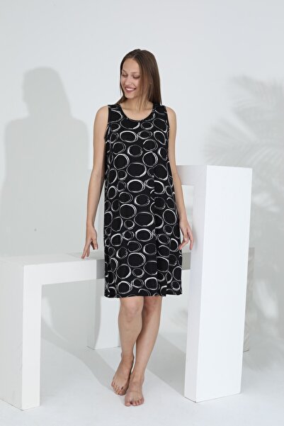 Etoile Καλοκαιρινό γυναικείο φόρεμα χωρίς μανίκια από μπαμπού 72050