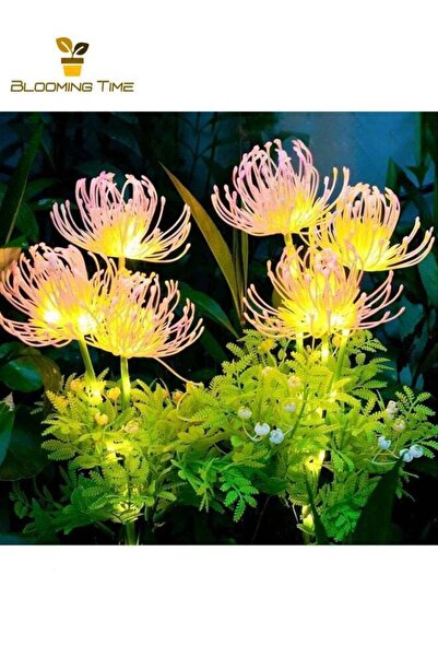 BLOOMING TIME Two Solar Bana Lights, Lawn Lights, Outdoor Led Simulation Flow...