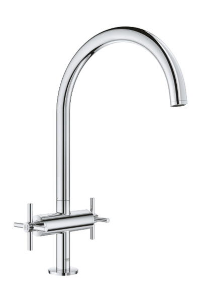 Grohe Atrio 30362000 βρύση κουζίνας, 3/8, τύπου C, ψηλό στόμιο, διπλός μηχανι...