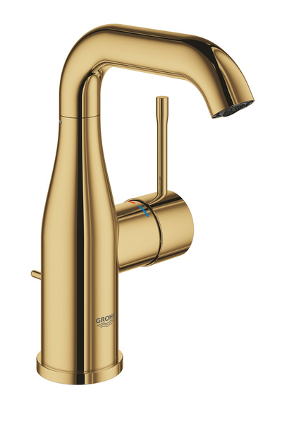 Grohe Baterie lavoar Essence 24173GL1, 3/8'', , Ventil cu tija, Lucios, Cool ...