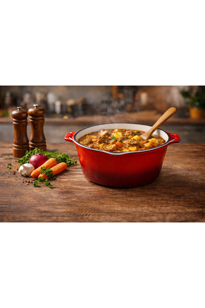 Cooking by Heinner Ceaun din fonta emailata, 41x19.5 cm, capacitate 16 L