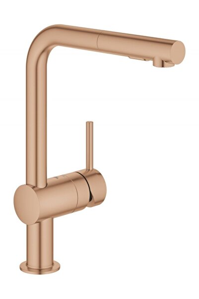 Grohe Βρύση κουζίνας Minta 30274DL0, 3/8, μονομοχλική, εκτεινόμενο ντους, ματ...