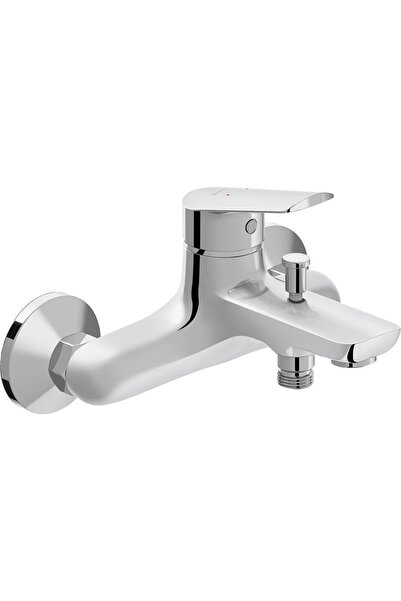 Duravit Βρύση μπανιέρας DuraStyle N15230000010, επίτοιχη, με διακόπτη, μονομο...