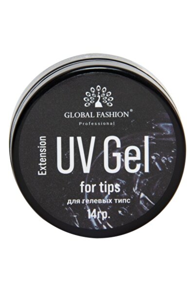 global fashion Gel UV pentru tipsuri dizolvabile, Global Fashion, Transparent...