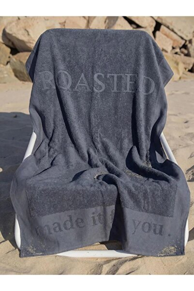 LC Waikiki Ανδρική πετσέτα παραλίας από βαμβάκι με στάμπα (S6)