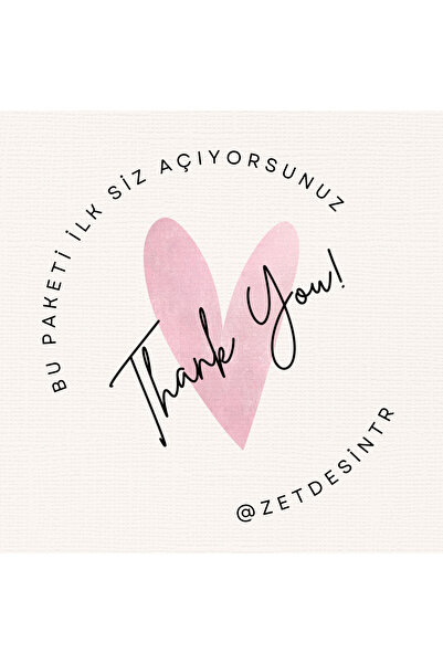 Kişiye Özel Firma,Sticker Paketleme, Kargo Ambalaj Etiketi Kuşe Sticker 5X5 Cm 90 Adet Tek Sayfa