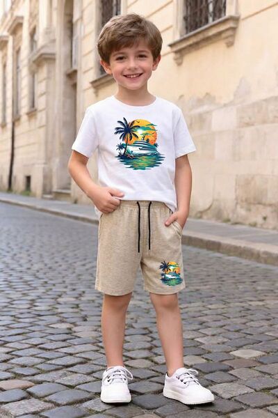 cm buseyiz BuseKids set letnjih šortsa za dečake sa višebojnim printom