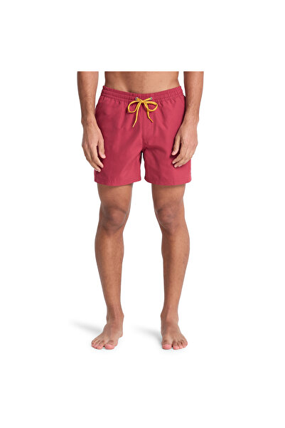 Quiksilver Καθημερινό ανδρικό κόκκινο μαγιό Everyday Solid Volley 15