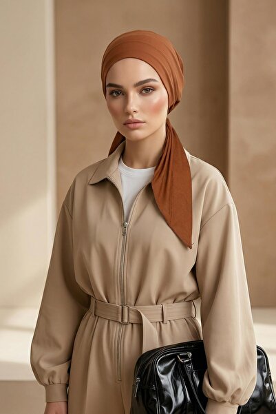 Aisha's Design Kullanışlı Üçgen Eşarp,B-45