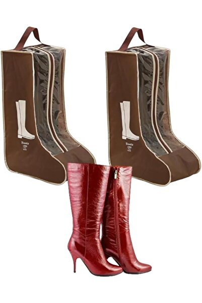 Arabest حقيبة تخزين أحذية محمولة (عبوة من قطعتين)، مقاومة للماء، مقاس 11 × 8 ...