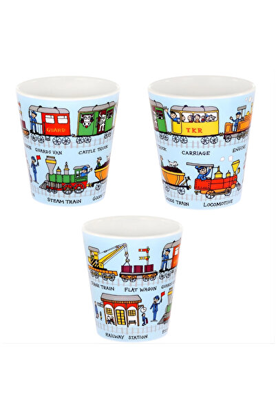 Tyrrell Katz Melamine Drinking Cup - Trains