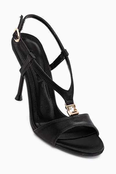 Limoya Susie Μαύρα Γυναικεία Παπούτσια με Λεπτό Τακούνι