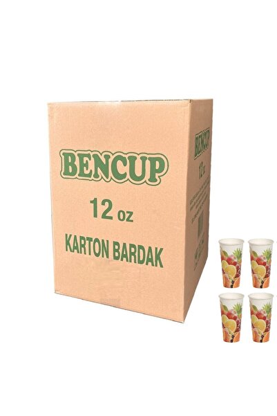 BENCUP 12 OZ KARTON BARDAK 50 * 40 'LI PAKET 2000 AD