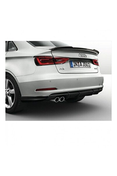 AksoyTuning Audi A3 8V Uyumlu Yedek Parça Sedan Votex Spoiler Boyasız Plastik