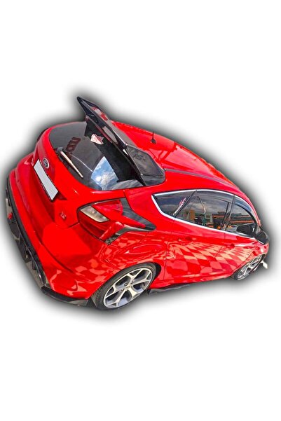 AksoyTuning Ford Focus 3 Hb Uyumlu Yedek Parça 2 Parça Rs Spoiler Boyasız Fiber