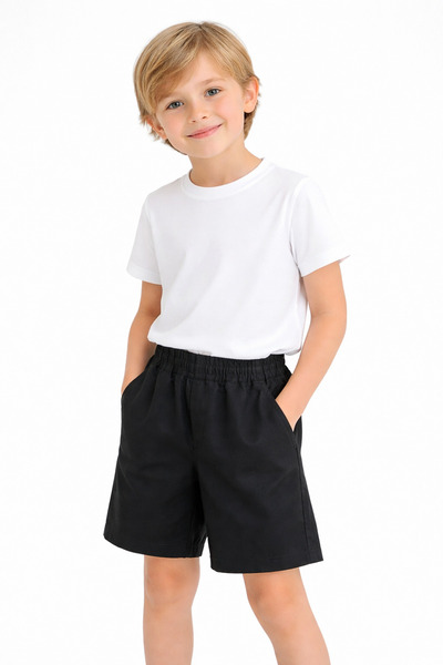 XICCOO Erkek Basic Şort – Siyah