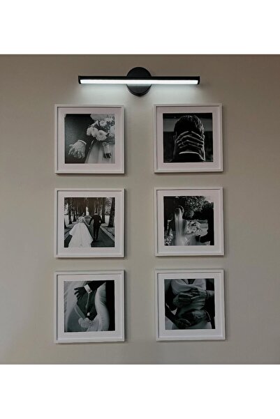 Senden Hediye Σετ κορνίζας και απλίκας 6 τεμαχίων Λευκό