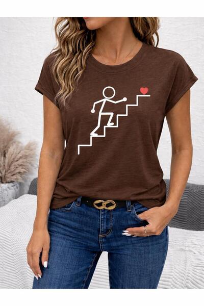 DAXİS Sportwear Company ΓΥΝΑΙΚΕΙΟ Μπλουζάκι με λαιμόκοψη ποδηλάτου, χτενισμέν...