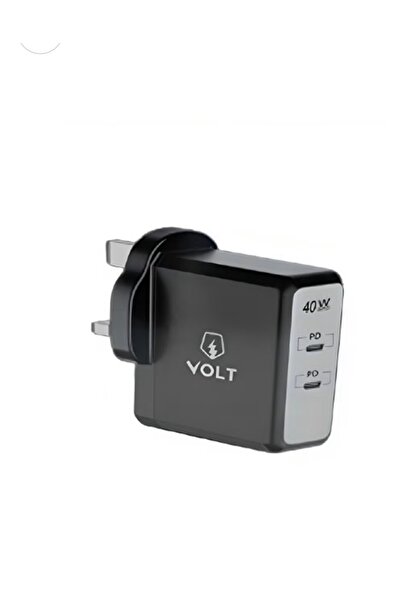 Volt Wall Charger W40 Black Color Brand