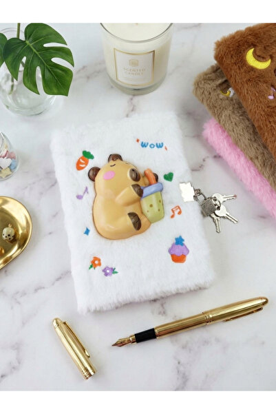 Bam Ριγέ βελούδινο σημειωματάριο με κορδέλα 80 φύλλα 21x15 εκ.