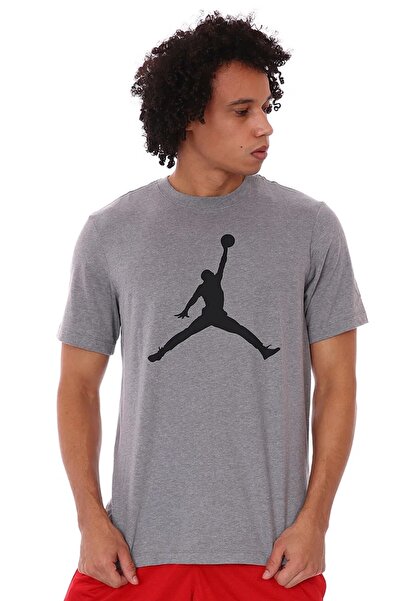 Nike Air Jordan Jumpan Short-Sleeve Crew Graphic Printed Men's Casual T-Shirt...