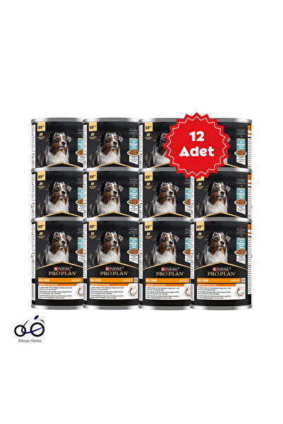 Pro Plan Jöle İçinde Balıklı Yetişkin Köpek Konservesi 400grX12 Adet