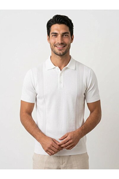Kadir Büyükkaya Düğm.Polo Yaka K.Kol T-Shirt Out-KAB6018S