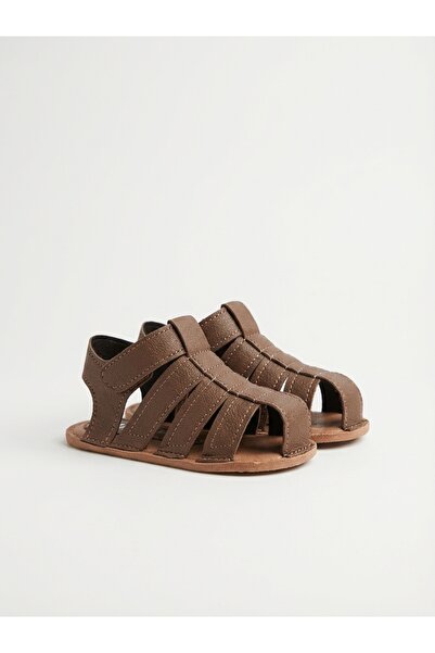 Baby Sandals, Soft Sole, Faux Leather Beach Shoes, Summer Baby Shoes, 0-1 Year Olds
