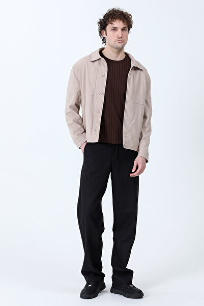 JB John Borners Ανδρικό σακάκι με κουμπιά, διπλές τσέπες, σε ίσια γραμμή, λεπ...