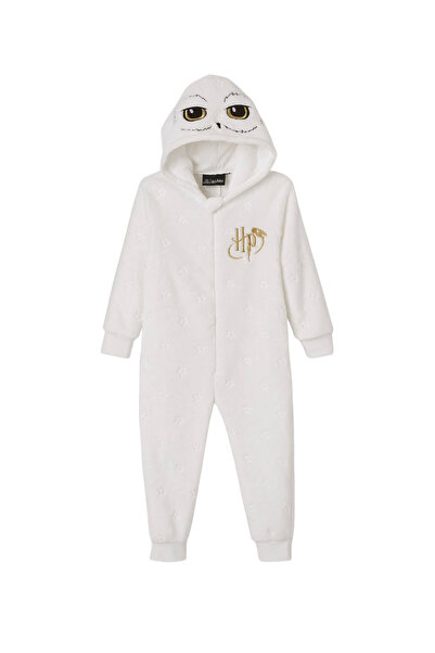 Harry Potter Cocolino Overall Style Girls' Pajamas, Owl