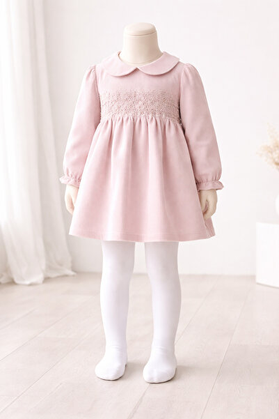 KAYAKİDS Girl's Tights White Tights Plain Tights